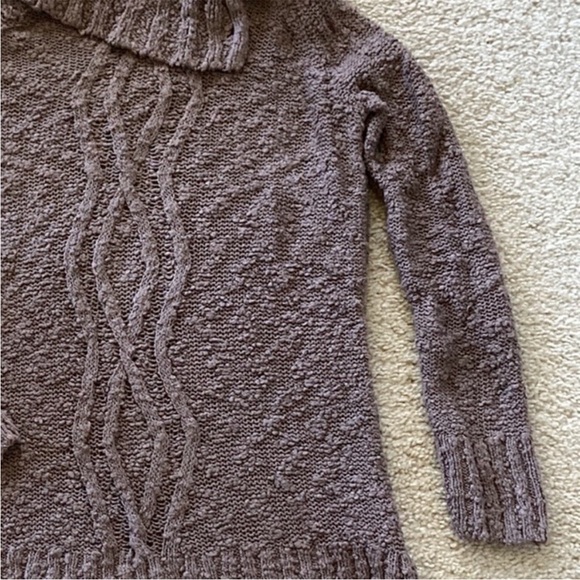 Anthropologie Moth Cowl Button Neck Sweater - Picture 3 of 9